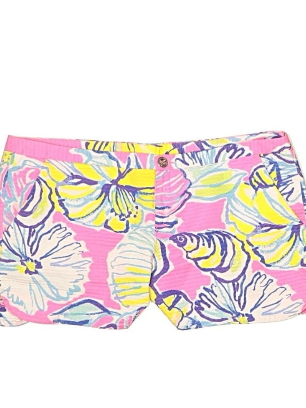 Lilly Pulitzer Pink Tropical Floral Shorts
